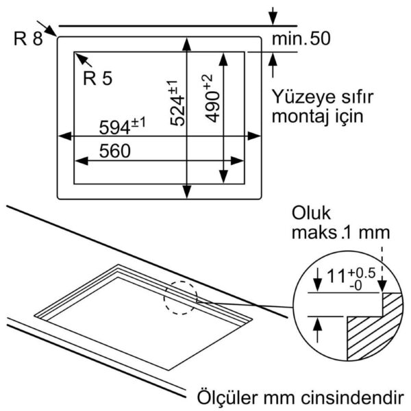 Siemens - iQ500 Gazlı Ocak - Görsel 7