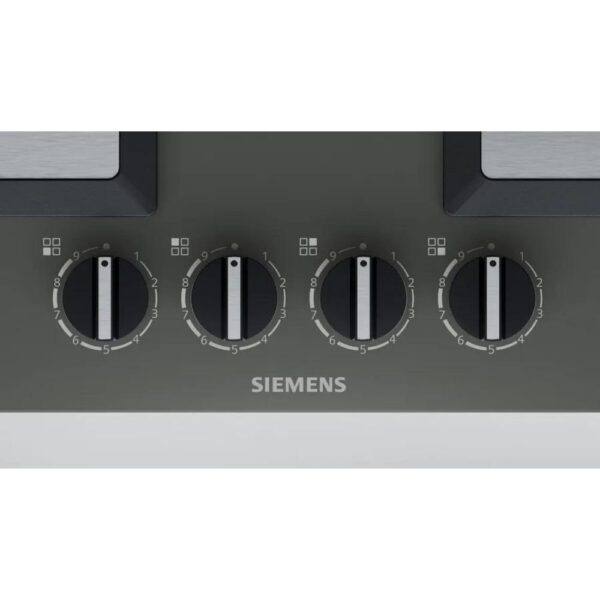 Siemens - iQ500 Gazlı Ocak 60 cm Sert cam Antrasit gri - Görsel 2