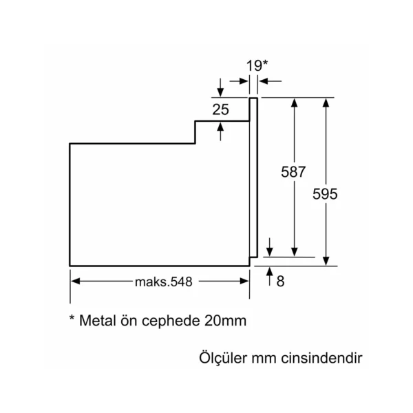 Siemens - Inox Ankastre Fırın - Görsel 6