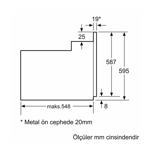 Siemens - Beyaz Ankastre Fırın - Görsel 6