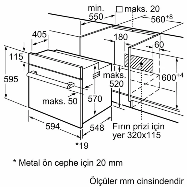 Siemens - iQ500 Ankastre Fırın - Görsel 7