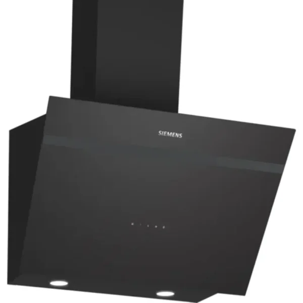 Siemens - iQ300 Duvar Tipi Davlumbaz 60 cm Siyah Cam