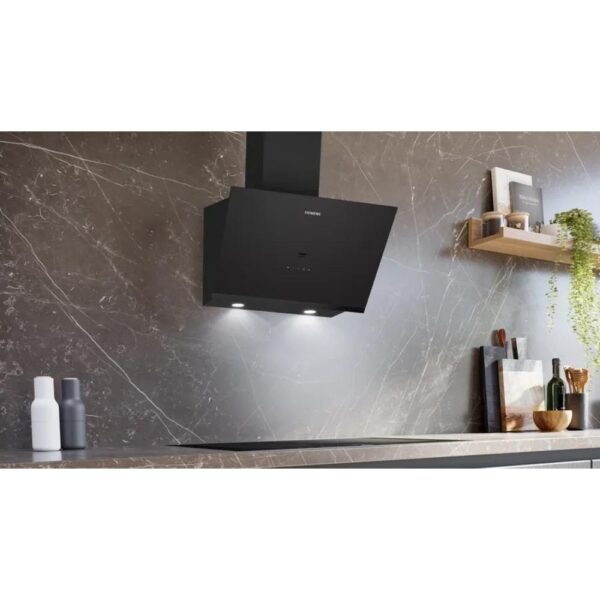 Siemens - iQ500 Duvar Tipi Davlumbaz 60 cm Siyah Cam - Görsel 2