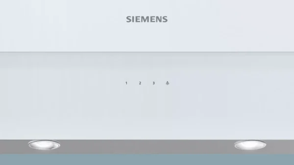 Siemens - 90 Cm Beyaz Cam Davlumbaz - Görsel 3