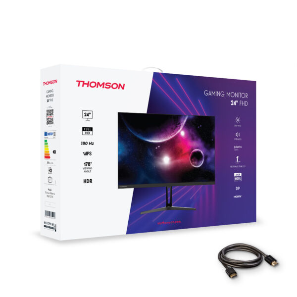Thomson - Gaming Monitor 24" FHD - Görsel 4