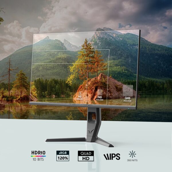 Thomson - Gaming Monitor 27" QHD - Görsel 12