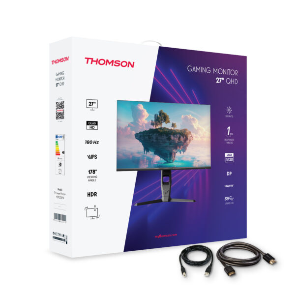 Thomson - Gaming Monitor 27" QHD - Görsel 4
