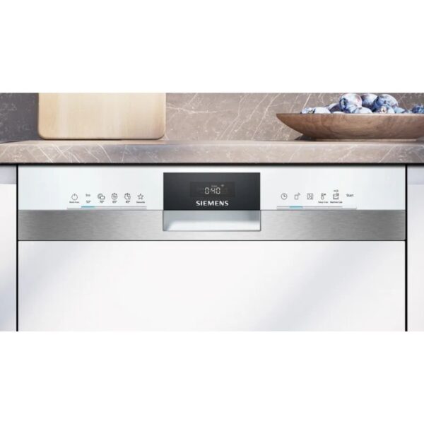 Siemens - iQ300 Yarı Ankastre Bulaşık Makinesi 60 cm Beyaz - Görsel 3