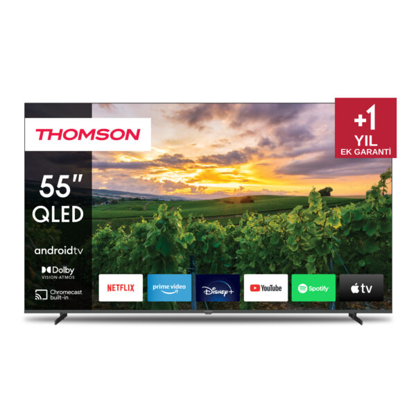 Thomson - Android TV 55" QLED