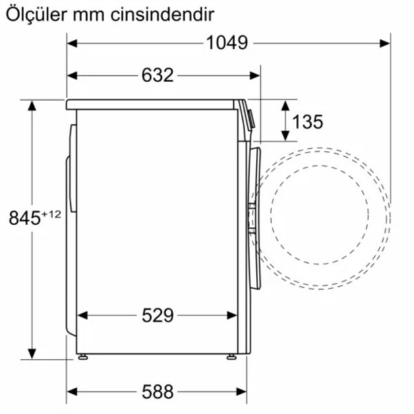 Siemens - iQ300 Çamaşır Makinesi 9 kg - Görsel 8