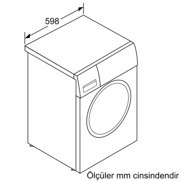 Siemens - 9 Kg 1200 Devir Home Connect Çamaşır Makinesi - Görsel 6