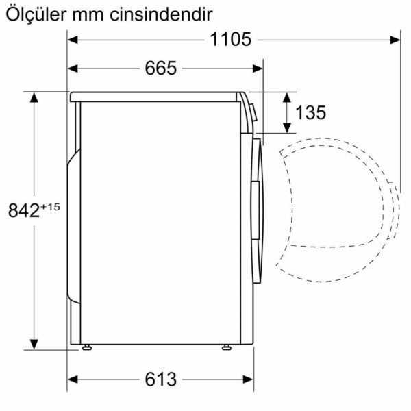 Siemens - iQ700 Isı Pompalı Kurutma Makinesi - Görsel 7