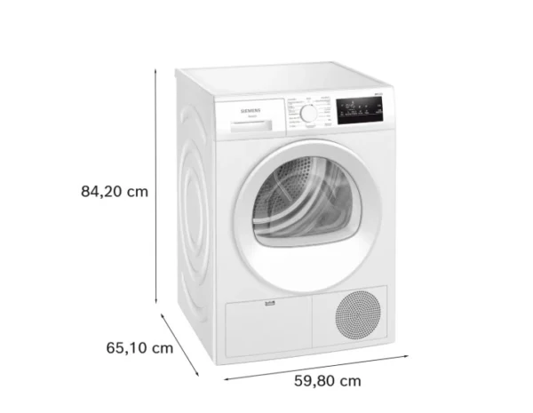 Siemens - 8 kg Çamaşır Kurutma Makinesi - Görsel 4
