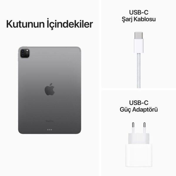 iPad Pro 6.Nesil 512GB WIFI+Cellular 12.9'' - Görsel 4