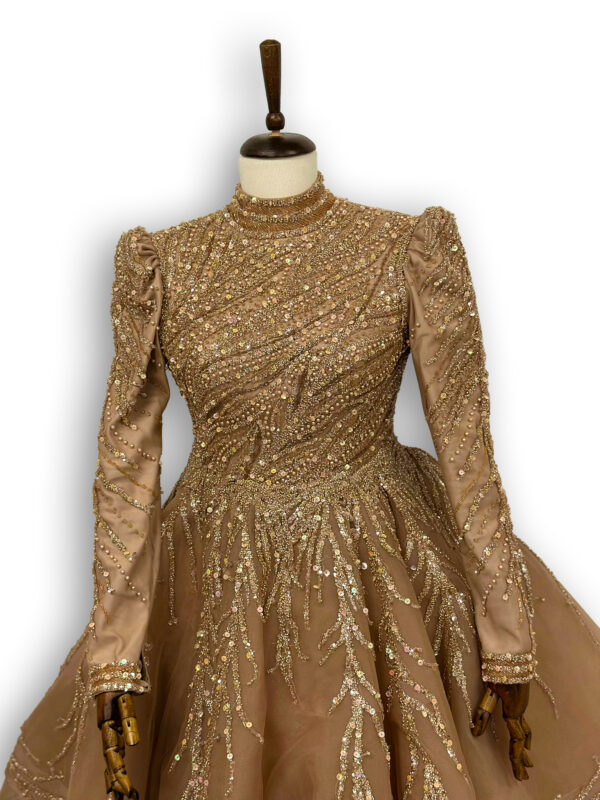 Bayan Abiye - Gold - Görsel 2